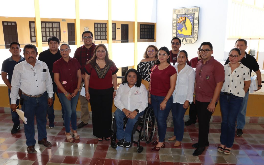 SECRETARÍA DE INCLUSIÓN IMPULSA PROYECTO DE ACCESIBILIDAD EN EL INSTITUTO CAMPECHANO